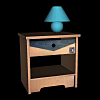 3D VRML table-de-nuit
