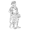 coloriage asterix