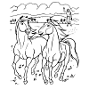 cheval poney