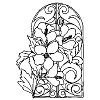 frises fleurs