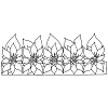 frises fleurs