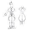 costume vêtement robe manteau