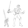 personnage homme aventurier