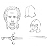 personnage homme chevalier