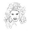 visage femme