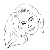 visage femme