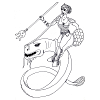 femme mer serpent guerrière