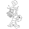 logo informatique ordinateur