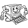 logo informatique ordinateur