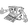 logo informatique ordinateur
