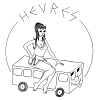 logo bus grèce-antique nymphe