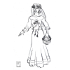 moyen-age femme paysanne