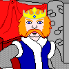 pixels-art 16-couleurs jeux-vidéo roi