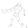 Science-Fiction armure soldat guerrier