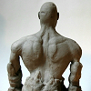 golem rocher statue homme fort