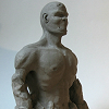 golem rocher statue homme fort