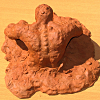 sculpture golem terre boue argile