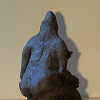 sculpture femme monstre pierre rocher