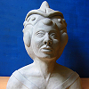 femme coiffe prétresse voyante