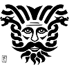tatouage visage celtique