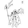 Sorcier nécromancien