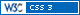 Valid CSS 3