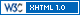 Valid XHTML 1.0
